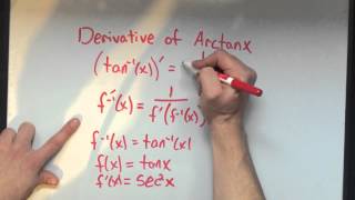 ArcTangent Derivative of ArcTangent [upl. by Season]