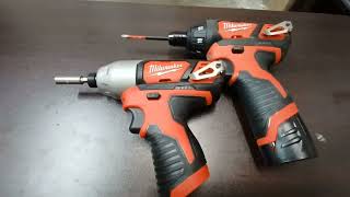 Milwaukee M12 Screwdriver amp Impact Driver [upl. by Teiluj13]