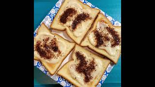 put Decaf Instant Coffee and Vanilla Pudding on Toast Bread for something tasty [upl. by Suollecram]