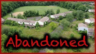 Abandoned Military Housing Aerial Footage [upl. by Ahsenek]