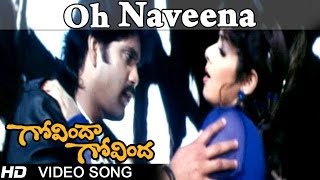 Govinda Govinda Movie  Oh Naveena Video Song  Nagarjuna Sridevi [upl. by Peterman]