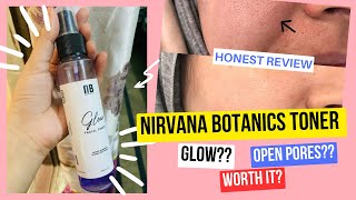 Nirvana Botanics Glow Facial Toner Review [upl. by Salamanca570]