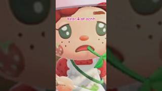 Animal Crossing through the years… 20202024  ACNH  new horizons  look a strawberry [upl. by Griffin464]