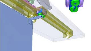 Motorized flush door 1 [upl. by Annis]