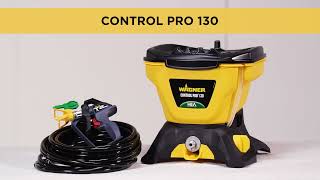 Wagner Control Pro 130 Paint Sprayer with T2 Spray Gun  Overview [upl. by Axel]