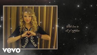 Taylor Swift  Love Story Taylor’s Version Official Lyric Video [upl. by Airamat]