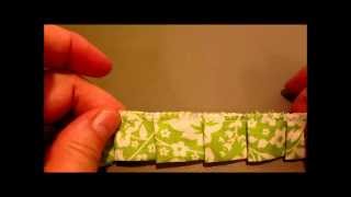 Making Pleated Trim Tutorial [upl. by Donaldson]