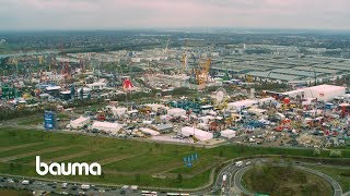 bauma 2019  Start für die größte Messe der Welt [upl. by Leimad]