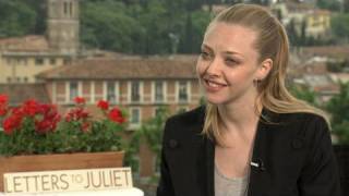 Letters to Juliet Amanda Seyfried Interview [upl. by Aggappora]