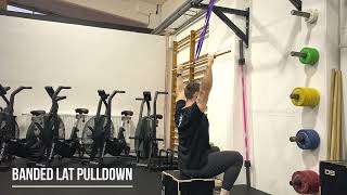 Banded Lat Pulldown [upl. by Mehalek792]