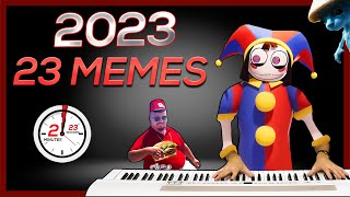 2023 in 23 MEMES in 223 [upl. by Nolyar]