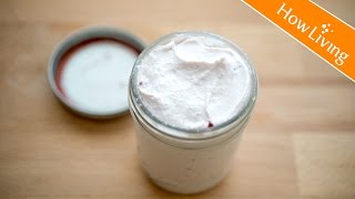 【Eng Sub】10秒鐘打發鮮奶油食譜 How to Make Whipping Cream in 10 secs│HowLiving 美味生活  矽谷美味人妻 [upl. by Ljoka]