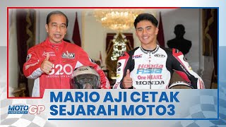 Sosok Mario Aji Pembalap Asal Madiun Cetak Sejarah dengan Start Ketiga di Moto3 Mandalika [upl. by Izzy]