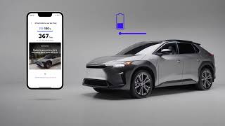 PRÉSENTATION DES TECHNOLOGIES ET DE LA SÉCURITÉ DU TOYOTA bZ4X ÉLECTRIQUE À BATTERIE 2023 [upl. by Drain]