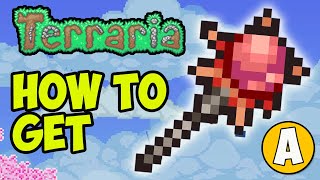 Terraria how to get CRIMSON ROD EASY  Terraria 1449 Crimson Rod [upl. by Nwaf]