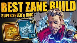 Borderlands 3 BEST ZANE BUILD  INSANE SUPER SPEED amp DAMAGE  Full Build Guide [upl. by Eniamirt]