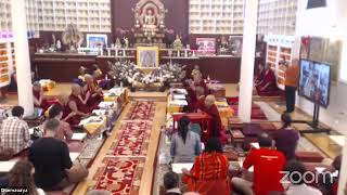 11th Annual USA Drikung Kagyu Monlam June 01 2024 Afternoon Practice Session [upl. by Atiruam824]