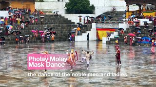 Thimphu Tshechu 2023Festival Pholay Molay Dance of the Noblemen and Ladies4K [upl. by Brear]