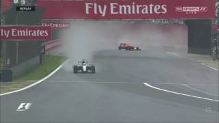 Max Verstappen Save in Brazil [upl. by Htiffirg]