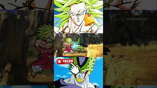 BROLY LSSJ VS CELL PERFECTO shorts goku [upl. by Stromberg210]