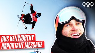 Gus Kenworthy with an important message 🏳️‍🌈⛷ [upl. by Bayless632]