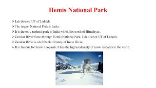 National Parks of Ladakh  Protected Area Networks  Master Learning IAS [upl. by Atirehgram223]