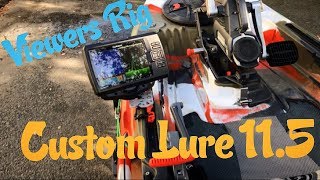 Viewers Rigs Feelfree Lure 115 W Overdrive and Fish Finder [upl. by Harland]