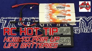 RC HOT TIP How To Connect Batteries in Series [upl. by Remde]