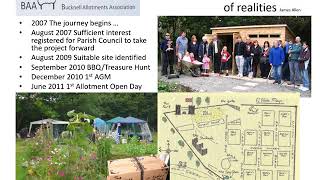 History of Bucknell Allotments [upl. by Yardna]