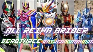 All Reiwa Kamen Rider Zero One  Gotchard 20192024 Final Form Henshin Sound HQ [upl. by Seidel145]