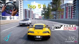 Top 5 NO HESI Maps in Forza Horizon 5  Assetto Corsa alternative [upl. by Alakim]