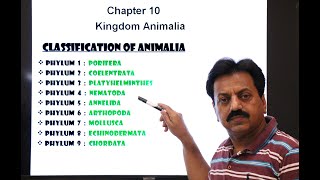 First Year  Chapter 10  Kingdom Animalia  Part 1  Basis of Animal Classification Part 1 [upl. by Ahcsap]