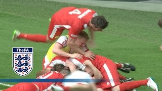 Glossop North End 12 North Shields  FA Vase Final  Goals amp Highlights [upl. by Helmut]