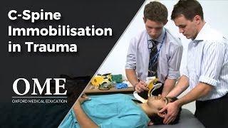 CSpine Immobilisation in Trauma [upl. by Snah]