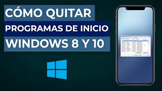 Cómo QUITAR Programas de INICIO de Windows 8 y 10  Acelerar Arranque de Windows [upl. by Berey147]