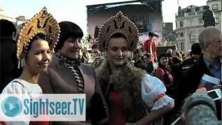 Trafalgar Square Russian Festival  Maslenitsa 2012 [upl. by Carper506]