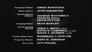 Mommie Dearest 1981 End Credits Showcase 2024 [upl. by Naoj166]