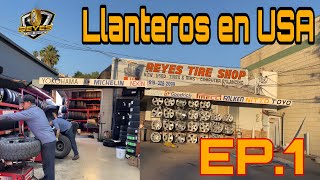 Un día trabajando de llantero en USA 🇺🇸 Ep1 [upl. by Inaniel]