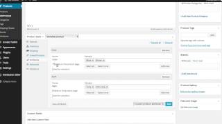 How to add product variations in WooCommerce [upl. by Wilber]