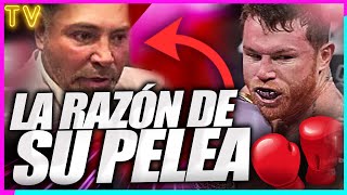 La VERDADERA RAZÓN de la PELEA de Canelo y Óscar de la Hoya [upl. by Darrin]