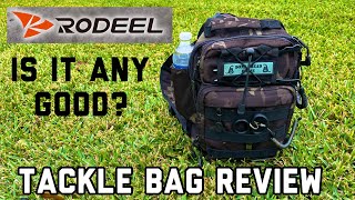 Review of my RODEEL Tackle Bag [upl. by Sedicla]