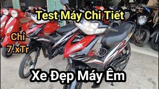 TEST MÁY CHI TIẾT CẶP XE HONDA WAVE RSX 2010 GIÁ RẺ CHỈ TỪ 7xTr l XE MÁY TRUNG NGHIỆP 2 [upl. by Annibo480]