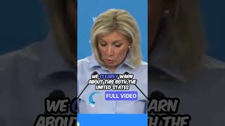 Maria Zakharova Rising Nuclear Tensions A Global Warning [upl. by Erina]