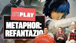 Let’s Play Metaphor ReFantazio  Dungeon Crawling and Making Friends Sponsored by ATLUS [upl. by Misty]