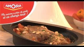 Recette de Tajine de canard aux abricots  750g [upl. by Araes679]