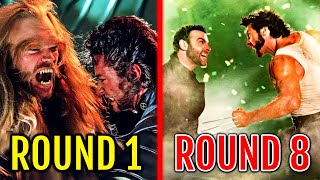 Every Wolverine And Sabretooth Fight In The Movies  Explored [upl. by Eelydnarb]