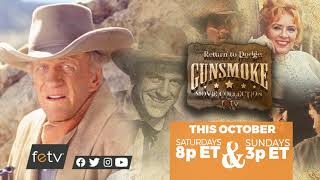 Gunsmoke Movie Collection  October on FETV [upl. by Pellegrini]