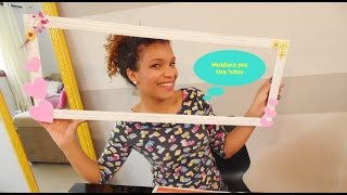 DIY  Moldura para tira fotos [upl. by Anallese722]