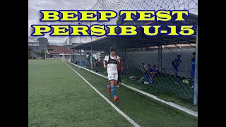 FULL VIDEO  Beep Test Akademi PERSIB Bandung U15 [upl. by Aldwin]