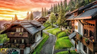 Lauterbrunnen  Wengen  The Most Beautiful Villages of Switzerland  Awesome Traditional Villages [upl. by Ramej]